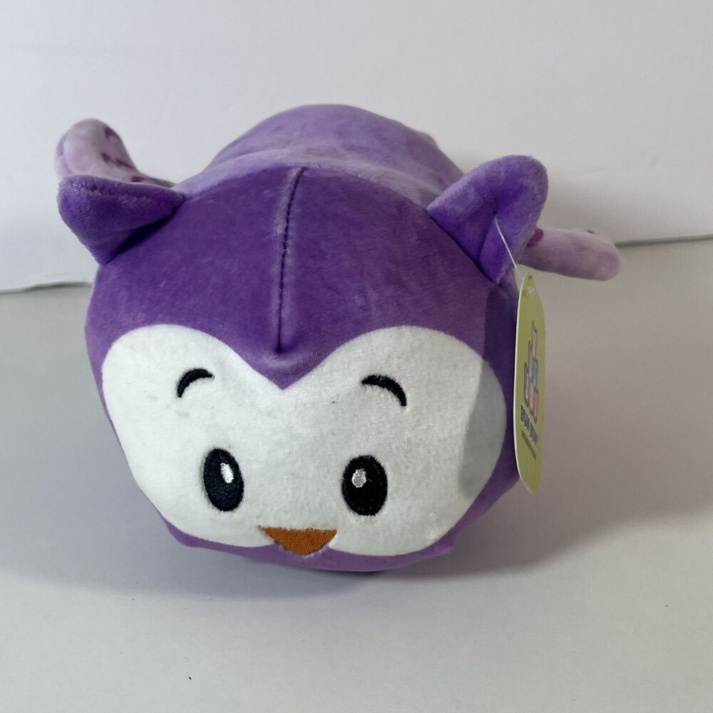 Bun Bun Stacking Plush Purple Owl Toy Stuffed Animal 8" NWT